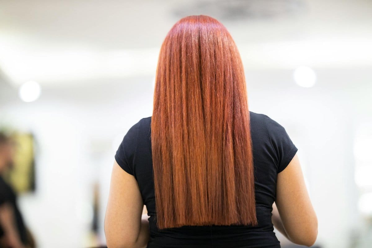 effet bétadine sur cheveux colorés